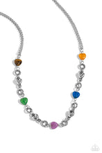 Load image into Gallery viewer, My HEARTBEAT Will Go On - I Can Feel Your Heartbeat - Multi - Paparazzi Accessories
