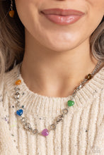 Load image into Gallery viewer, My HEARTBEAT Will Go On - I Can Feel Your Heartbeat - Multi - Paparazzi Accessories