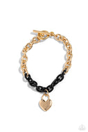 Locked and Loved - Black - Paparazzi Accessories