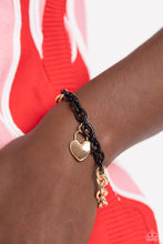 Load image into Gallery viewer, Locked and Loved - Black - Paparazzi Accessories
