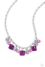 Load image into Gallery viewer, Sophisticated Squared - Purple - Paparazzi Accessories