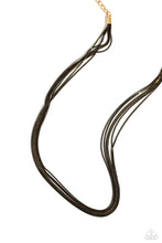 Load image into Gallery viewer, Salvaging Sass - Black - Paparazzi Accessories