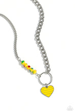 Load image into Gallery viewer, Mismatched Mayhem - Yellow - Paparazzi Accessories