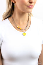 Load image into Gallery viewer, Mismatched Mayhem - Yellow - Paparazzi Accessories
