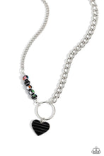 Load image into Gallery viewer, Mismatched Mayhem - Black - Paparazzi Accessories