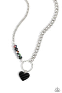 Mismatched Mayhem - Black - Paparazzi Accessories
