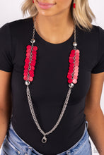 Load image into Gallery viewer, Shell Sensation - Red - Paparazzi Accessories