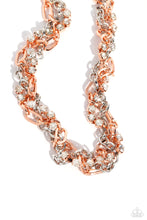 Load image into Gallery viewer, Totally Two-Toned - Two-Tone Taste - Copper - Paparazzi Accessories