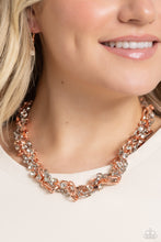 Load image into Gallery viewer, Totally Two-Toned - Two-Tone Taste - Copper - Paparazzi Accessories
