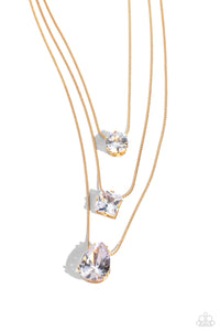 Lustrous Layers - Gold - Paparazzi Accessories