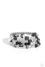 Load image into Gallery viewer, Glassy Gait - Black - Paparazzi Accessories