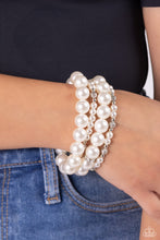 Load image into Gallery viewer, Vastly Vintage - White - Paparazzi Accessories