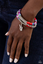 Load image into Gallery viewer, Peaceful Potential - Red - Paparazzi Accessories