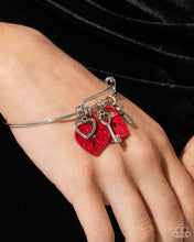 Load image into Gallery viewer, Locked Legacy - Red - Paparazzi Accessories