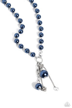 Load image into Gallery viewer, White Collar Welcome - Blue - Paparazzi Accessories