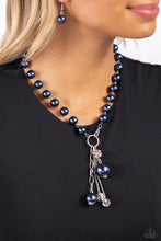 Load image into Gallery viewer, White Collar Welcome - Blue - Paparazzi Accessories