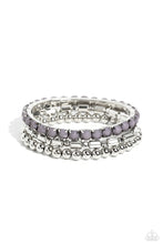 Load image into Gallery viewer, Monochromatic Maverick - Silver - Paparazzi Accessories