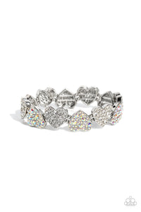 Headliner Heart - White - Paparazzi Accessories