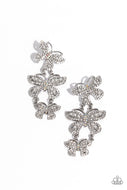 Fluttering Finale - White - Paparazzi Accessories