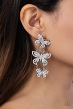 Load image into Gallery viewer, Fluttering Finale - White - Paparazzi Accessories