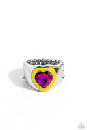 Fond Regard - Yellow - Paparazzi Accessories