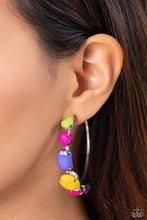 Load image into Gallery viewer, Geometric Gamer - Pink - Paparazzi Accessories