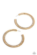 Scintillating Sass - Gold - Paparazzi Accessories