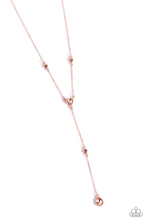 Load image into Gallery viewer, Lavish Lariat - Copper - Paparazzi Accessories