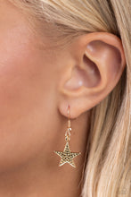 Load image into Gallery viewer, Reach for the Stars - Gold - Paparazzi Accessories