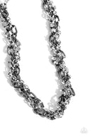 Totally Two-Toned - Silver - Paparazzi Accessories