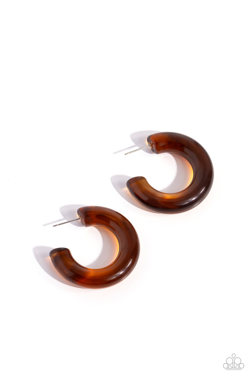 Glassy GAZE - Brown - Paparazzi Accessories