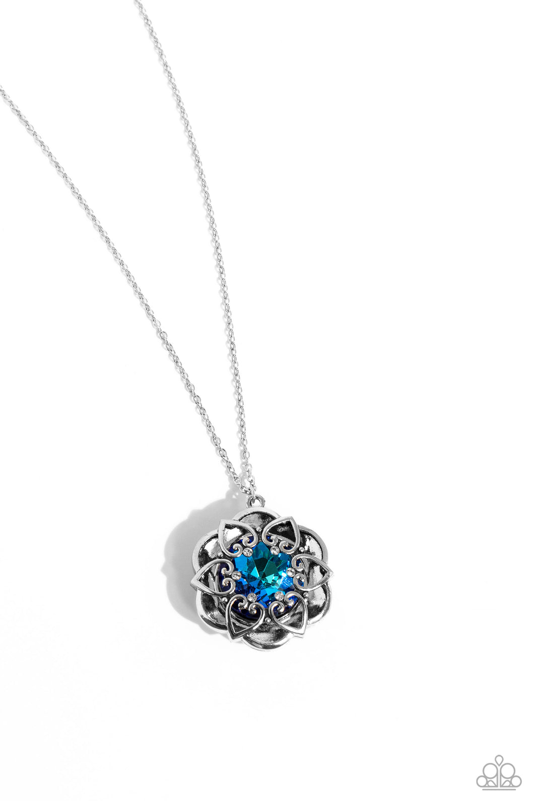 Flowering Fantasy - Blue - Paparazzi Accessories