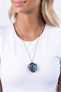 Flowering Fantasy - Blue - Paparazzi Accessories