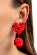 Load image into Gallery viewer, Spherical Sweethearts - Red - Paparazzi Accessories
