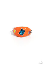 Load image into Gallery viewer, Blinding Behavior - Orange - Paparazzi Accessories