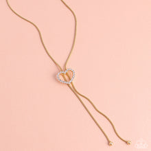 Load image into Gallery viewer, Tempting Tassel - Gold - Paparazzi Accessories