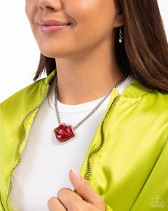 Lip Locked - Red - Paparazzi Accessories