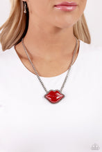 Load image into Gallery viewer, Lip Locked - Red - Paparazzi Accessories