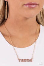 Load image into Gallery viewer, Truth Trinket - Gold - Paparazzi Accessories