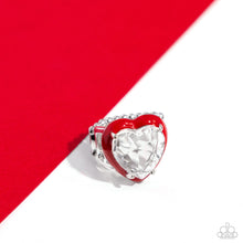 Load image into Gallery viewer, Hallmark Heart - Red - Paparazzi Accessories