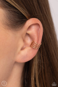Linear Leader - Gold - Paparazzi Accessories