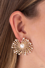 Load image into Gallery viewer, Fancy Fireworks - Gold - Paparazzi Accessories