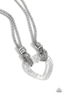 Lead with Your Heart - Silver - Paparazzi Accessories