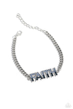 Load image into Gallery viewer, Faithful Finish - Blue - Paparazzi Accessories