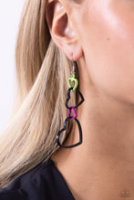 Load image into Gallery viewer, Cascading Crush - Black - Paparazzi Accessories