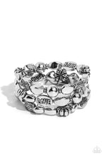Load image into Gallery viewer, Enchanting Emotion - Silver - Paparazzi Accessories