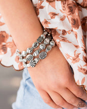 Load image into Gallery viewer, Enchanting Emotion - Silver - Paparazzi Accessories
