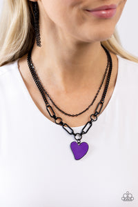 Carefree Confidence - Purple - Paparazzi Accessories