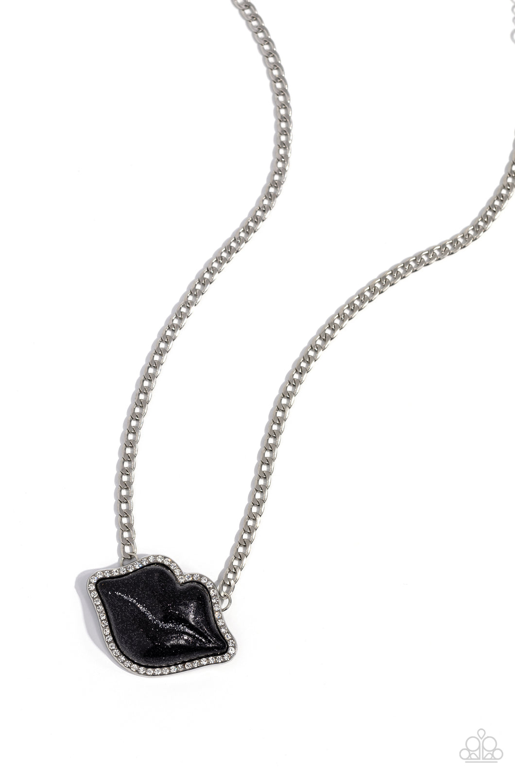 Lip Locked - Black - Paparazzi Accessories