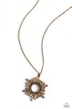 Load image into Gallery viewer, Enigmatic Edge - Brass - Paparazzi Accessories
